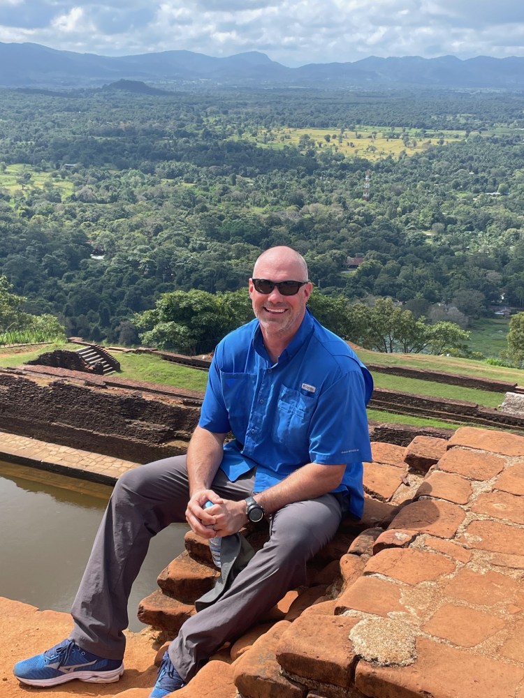 Our Travel Director, James Fulcher, MD.